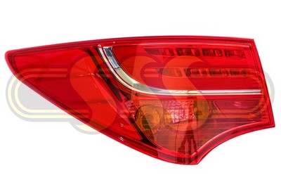 Genuine Hyundai Santa Fe Wagon Tail Lamp Left Hand With LED (06/12-05/15)