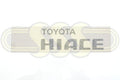 Genuine Toyota Hiace Badge/Logo *Toyota Hiace* On Tail Gate (12/13-06/19)