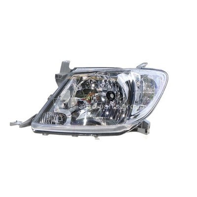Toyota Hilux GGN15R/GGN25R/KUN16R Head Lamp LH Halogen (02/05-07/11)