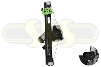BMW 3Series Sedan Door Window Regulator Right Hand Rear (09/08-06/12)