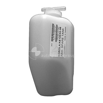 Toyota Corolla Radiator Overflow Bottle With Cap Without Sensor (07/94-07/99)