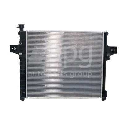 Jeep Grand cherokee WG Radiator Plastic Aluminium 588 x 524 x 28 mm 38 / 38 mm