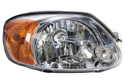 Hyundai Accent Head Lamp Right Hand Amber Cap 7/03 Amber Cap (09/02-03/06)