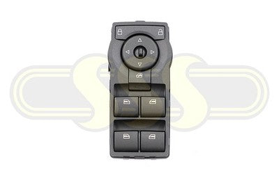 Holden Commodore Switch Window Dark Grey Dark Grey 4 Buttons Green (09/10-05/13)