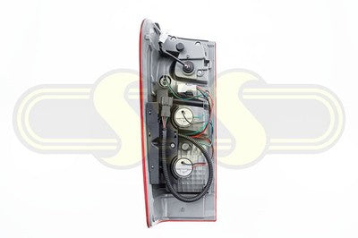 Isuzu Dmax Tail Lamp Right Hand Clear Red Ute With LED Clear Red (08/16-2020)
