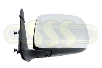 Toyota Hilux 1988-On Door Mirror Left Hand Chrome Manual (07/11-08/15)