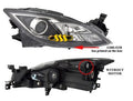Genuine Mazda Mazda6 Head Lamp Right Hand No Xenon 7/09- No Xenon (09/07-04/10)