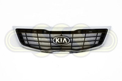 Genuine Kia Sportage Grille Black/Chrome Black/Chrome 1/14-, (04/13-10/15)