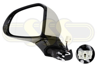 Genuine Hyundai Santa Fe Wagon Door Mirror Left Hand No Auto Fold (03/18-09/20)