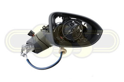 Genuine Volkswagen Golf Door Mirror Body Right Hand Black Black With (01/21-On)
