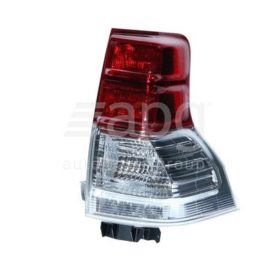 Toyota Landcruiser Prado Tail Lamp RH Red/Clear (08/09-11/13)