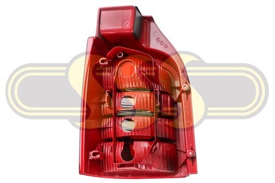 Volkswagen Caravelle Tail Lamp Right Hand Red/Clear Red/Clear Tail (02/08-09/09)