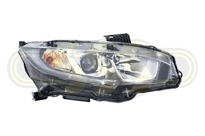 Genuine Honda Civic Head Lamp Right Hand No LED With Projector (2018-On)