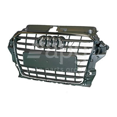 Genuine Audi A3 8V Grille Grey (01/14-11/16)