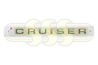 Genuine Toyota Landcruiser Badge/Logo "CRUISER"ON Tailgate (04/21-On)