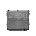 Toyota Landcruiser UZJ200 Radiator Plastic Aluminium 590 x 718 x 48 mm : Man/Aut