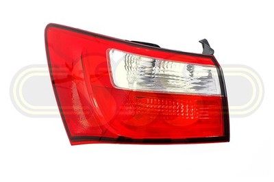 Kia Rio Tail Lamp Left Hand DEPO (06/11-10/14)