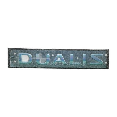 Genuine Nissan Dualis J10 Tail Gate Emblem (01/10-05/14)