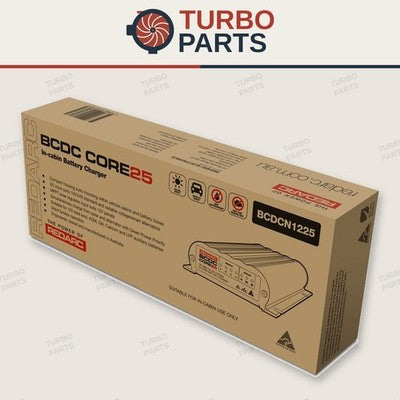 Core25 Dc-dc Battery Charger 12/24V 25amp Multi Stage 2x12v Inputs 12V OUT