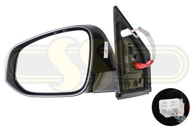 Genuine Toyota Rav4 Door Mirror Body Left Hand No Blind Spot 8/17- (10/15-12/18)