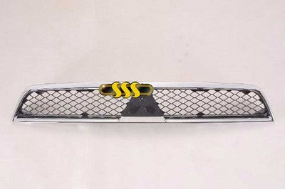 Mitsubishi Lancer Grille Black/Chrome (07/12-12/15)