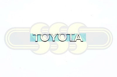 Genuine Toyota Yaris Badge/Logo *Toyota* On Tail Gate (07/14-01/17)