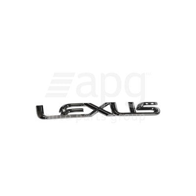 Genuine Lexus NX200t / NX300h Lift Gate Emblem (07/14-On)