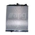 Hino Dutro 2/3/4/5 Radiator Plastic Aluminium 600 x 568 x 32 mm 42 / 42 mm