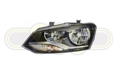 Volkswagen Polo Head Lamp Left Hand GTI No LED Comfortline / (03/10-05/14)