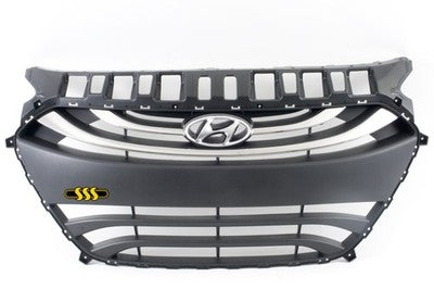 Genuine Hyundai I30 Grille Assembly Type 2 With 2 Thin Chrome Type (03/12-12/14)