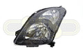 Suzuki Swift Head Lamp Left Hand Black Reflector (05/07-2011)
