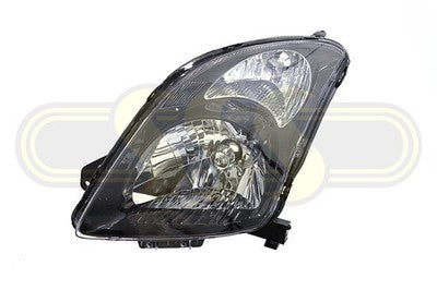 Suzuki Swift Head Lamp Left Hand Black Reflector (05/07-2011)