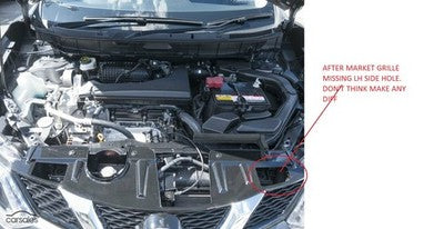 Nissan / Datsun Xtrail Grille NO CAMERA TYPE Pls Call For More ST, (03/14-04/17)