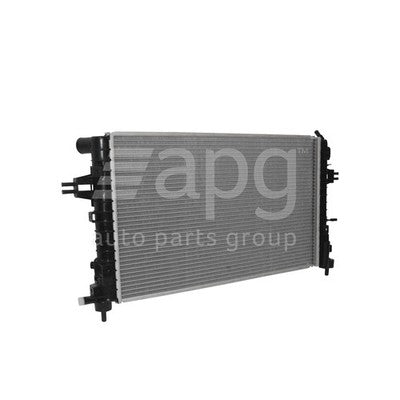 Holden Astra AH Radiator Plastic Aluminium 600 x 368 x 16 mm : Suit 1.2L / 1.4L