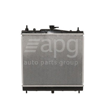 Nissan Micra K12 Radiator Plastic Aluminium 380 x 448 x 16 mm 28 / 28 mm
