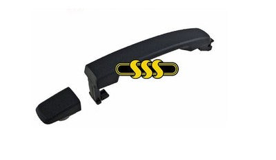 Nissan / Datsun Navara Ute Door Handle Outer Black Texture Black (01/10-07/15)