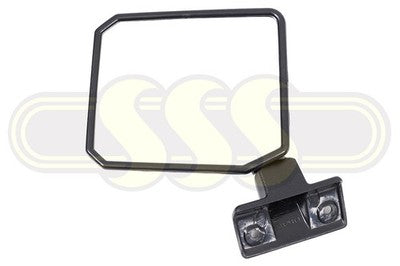 Toyota Landcruiser Door Mirror Left Hand Black Manual Black Mirror (08/16-10/23)