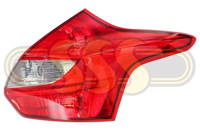 Ford Focus Tail Lamp Right Hand W/Led Strip Hatchback (06/12-08/15)