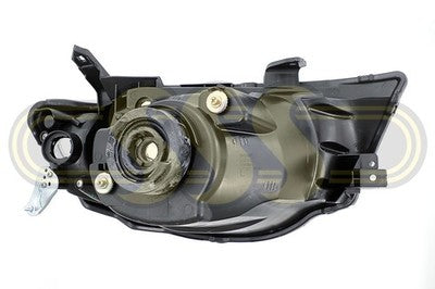 Mitsubishi Triton Head Lamp Left Hand TYC W/Flare, Amb Cap, 2Pcs (03/06-09/09)