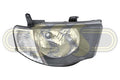 Mitsubishi Triton Head Lamp Right Hand TYC W/Flare, Amb Cap, 2Pcs (03/06-09/09)