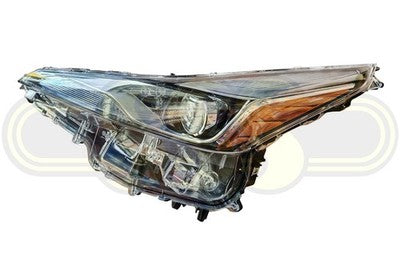 Toyota Prius 5Dr Hatch Head Lamp Left Hand LED TYPE With Motor (12/18-On)