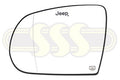 Genuine Jeep Compass Door Mirror Glass Left Hand No Blind Spot (01/17-10/20)