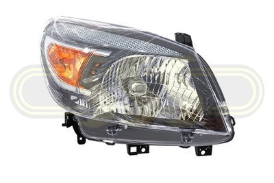 Ford Ranger Ute Head Lamp Right Hand Black DEPO (01/09-09/11)