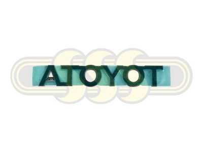 Genuine Toyota Corolla 94-On Badge/Logo *Toyota* On Tail Gate (07/12-03/15)