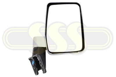Toyota Landcruiser Door Mirror Right Hand Chrome Manual (01/88-05/90)