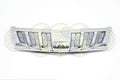 Mitsubishi Triton Grille Chrome Chrome -8/16 Silver Inner (01/15-10/18)
