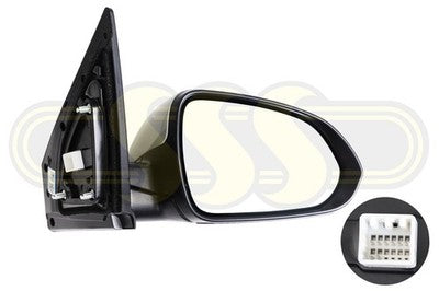 Genuine Kia Rio Door Mirror RH Assembly With Mirror Light Type (05/20-On)