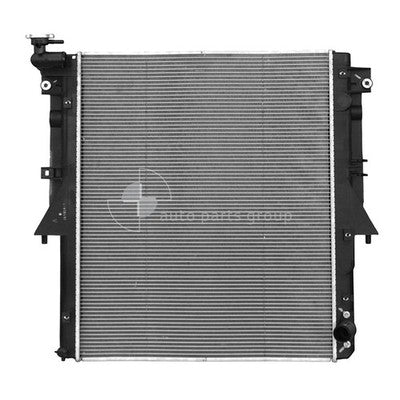 Mitsubishi Triton MQ Radiator Plastic Aluminium 525 x 635 x 16 mm : Manual : 5.8
