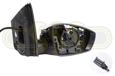 Genuine Volkswagen Polo Door Mirror Body Right Hand (02/14-11/17)
