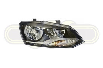 Volkswagen Polo Head Lamp Right Hand GTI No LED Comfortline / (03/10-05/14)